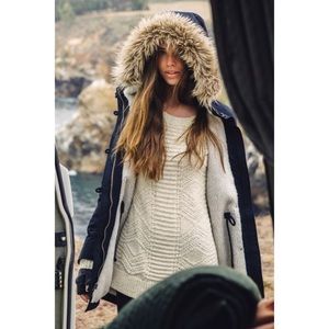 Hollister Navy Parka